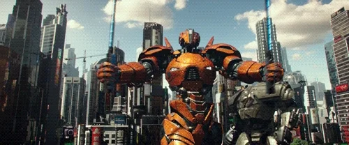 science fiction fight GIF