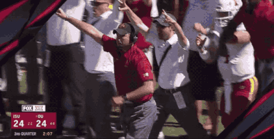 ahalsted iowa state matt campbell GIF