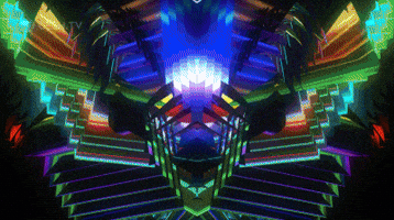 visuals abstract motion graphics pattern vj GIF