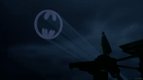 bat signal gif