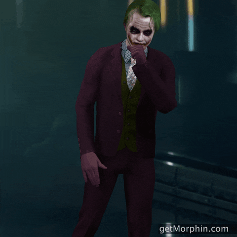 Dc Comics Joker GIF by Morphin