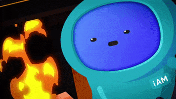 On Fire GIF by iAM_Learning