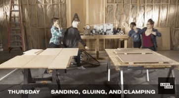 Women Ladylike Builds Furniture GIF by BuzzFeed