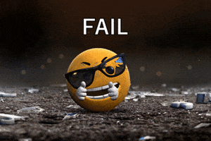 emoji fail GIF by Moto