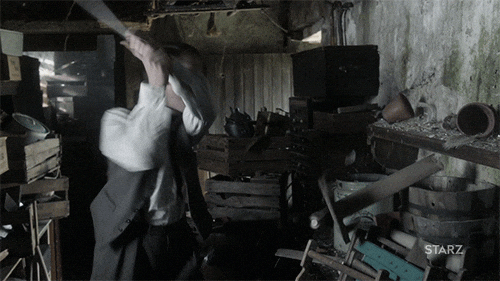 angry season 2 GIF by Outlander