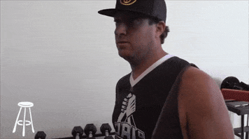 lifting curls GIF by Barstool Sports