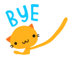 Bye Bye Goodbye Sticker by Cindy Suen