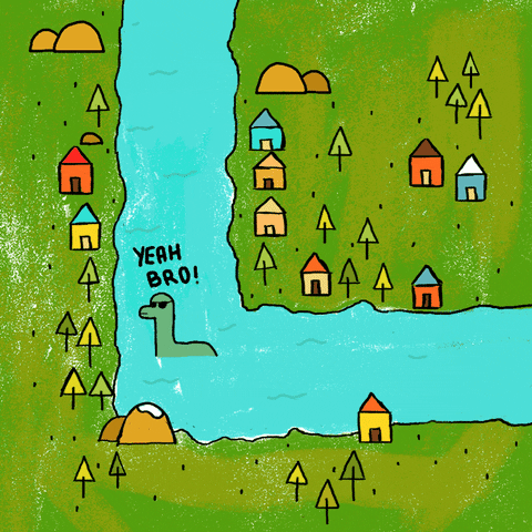 loch ness GIF by gabrielpich