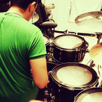 luigi hola drums solo bateria GIF