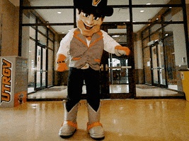Mascot Split GIF by The University of Texas Rio Grande Valley