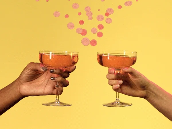 Cheers Wine GIF by CHANDON CALIFORNIA