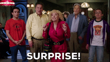 The Goldbergs Surprise GIF by ABC Network