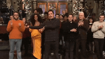 james franco applause GIF by Saturday Night Live