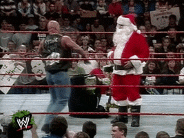 Santa Claus Wrestling GIF by WWE