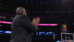 Clap It Up Lets Go GIF by NBA