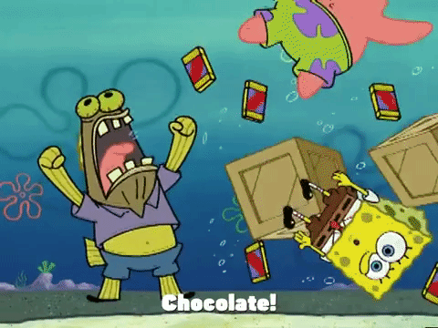 Season 2 Chocolate GIF by SpongeBob SquarePants - Find & Share on GIPHY