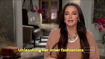 real housewives fashionista GIF by Slice