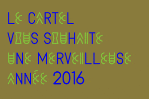 cartel cartel bonne annee exposition friche belle de mai GIF