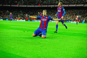 luis suarez goal GIF by FC Barcelona