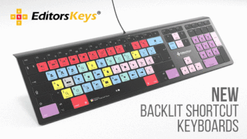 editorskeys photoshop video editing music making backlit keyboard GIF