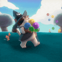 bubble shooter wilbur GIF by Bubble Witch