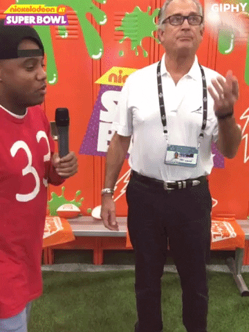 mike pereira nick sports GIF by Nickelodeon at Super Bowl