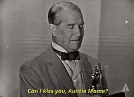can i kiss you auntie mame GIF by The Academy Awards