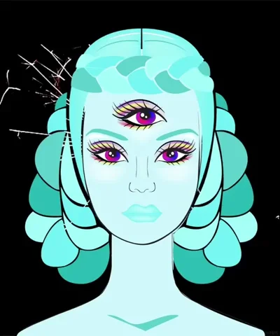 blinking third eye GIF by Tyler Resty