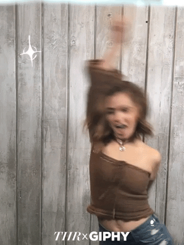haley lu richardson GIF by The Hollywood Reporter