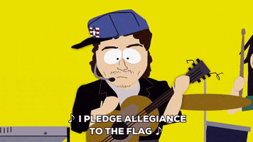 national anthem singing GIF by South Park 