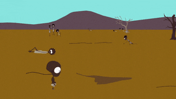 africa dying GIF by South Park 