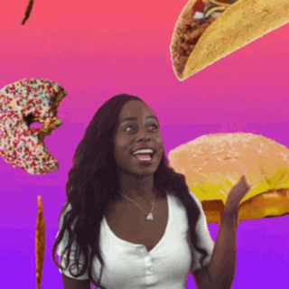 Fashion Institute of Design & Merchandising food hungry tacos burgers GIF