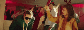 office christmas party chaos GIF by Saturday Night Live