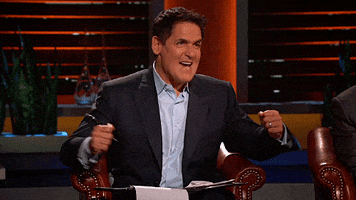 excited mark cuban GIF by ABC Network
