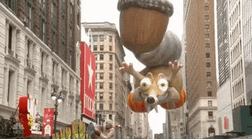 ice age acorn GIF by The 91st Annual Macy’s Thanksgiving Day Parade