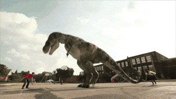 gioropeza jump dinosaur loud trex GIF