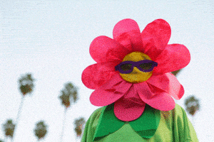 Flower Dab GIF by Studios 2016