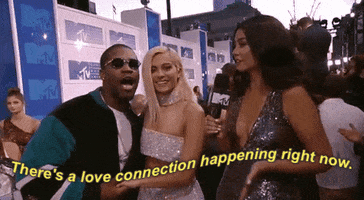 Red Carpet Theres A True Love Connection Happening Right Now GIF by 2020 MTV Video Music Awards