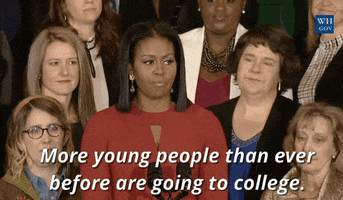 Reach Higher Michelle Obama GIF by Obama
