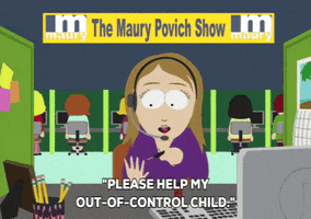 Out Of Control Sign GIF by South Park
