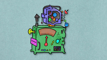 brunchik de datamachine van rens van de schoot GIF