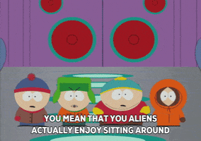 sitting around eric cartman GIF by South Park 