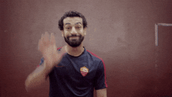 mohamed salah hello GIF by AS Roma