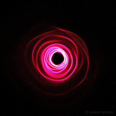 lematworks love red space chill GIF