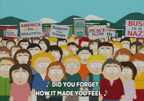 sign protest GIF by South Park 