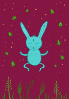 bunny rabbit GIF by Meph