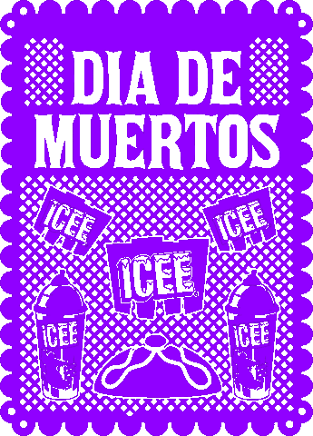 ICEEmx diademuertos icee dÃ­ademuertos dÃƒÂ­ademuertos Sticker