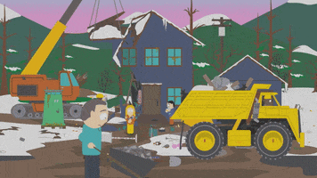 house demolish GIF by South Park 