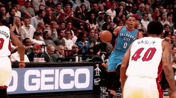 Russell Westbrook Face GIF by NBA