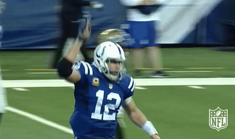 Image result for andrew luck gif